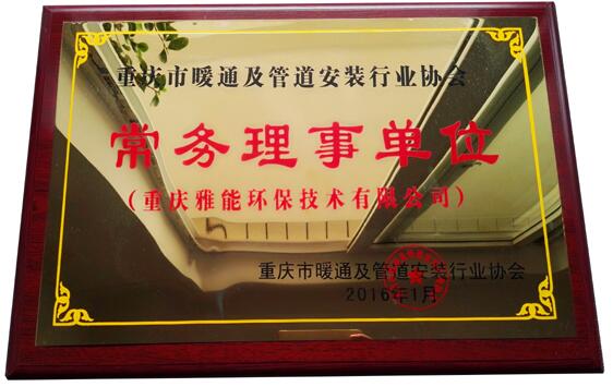重慶市暖通行業協會理事單位重慶雅能
